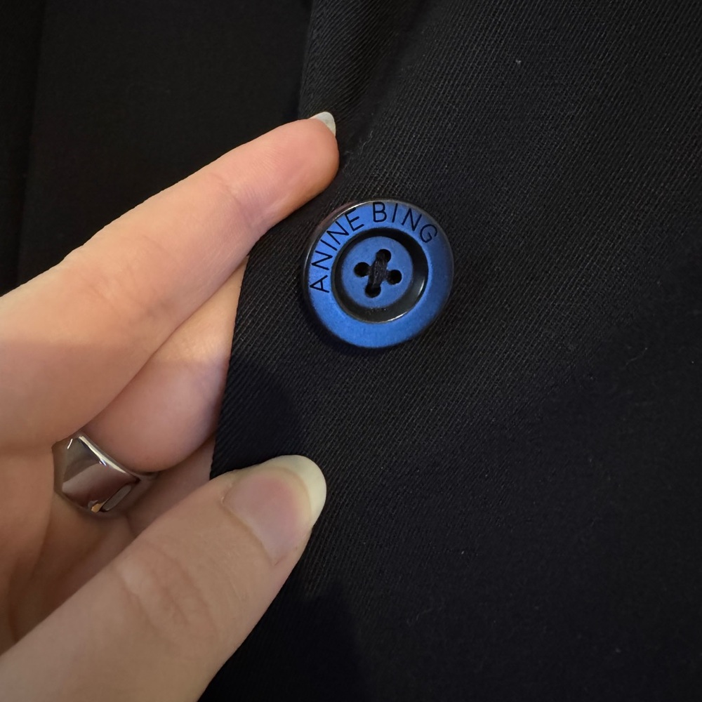 ANINE BING Black Blazer - Picture 2 of 7